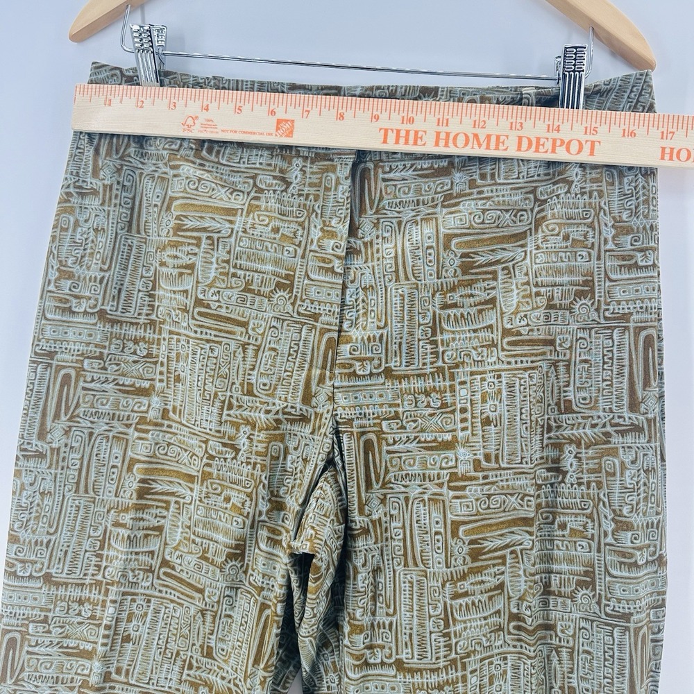 Peruvian Connection Java Pants M Pull On Elastic … - image 3